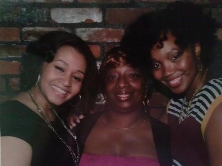 My sister, aunt, me